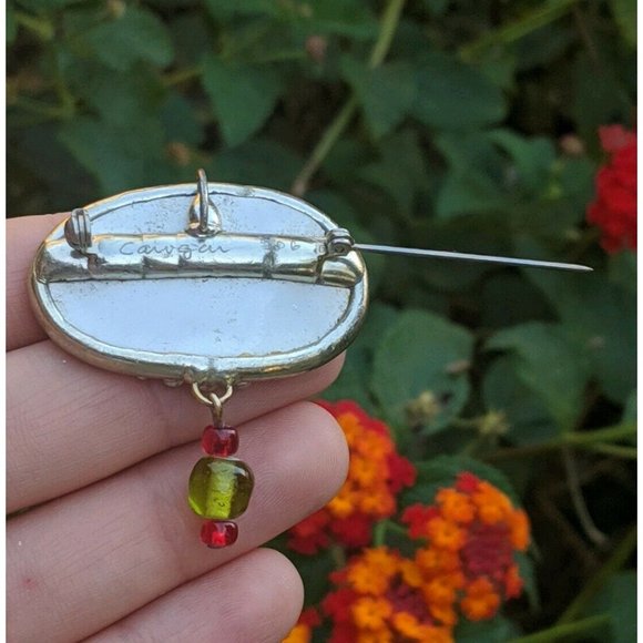 Carrigan '06 Train Broken China Pin + Pendant - Picture 5 of 7